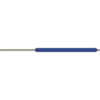 Hogedruklans ST-007, 1/4" AG, 350/300 mm, blauw