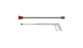 Hogedruklans ST-3600, M24 AG - 1/4" IG, 400 mm Hogedruklans ST-3600, M24 AG - 1/4" IG, 400 mm