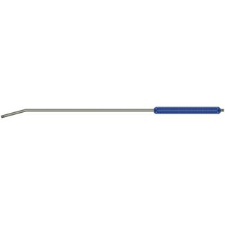 U-hogedruklans ST-007, 1/4" AG, 900/300 mm, blauw