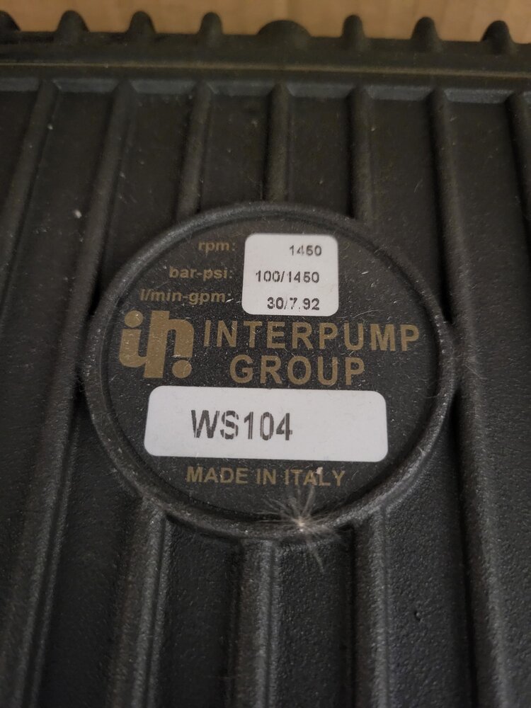 Interpump Pomp WS104 Interpump Pomp WS104