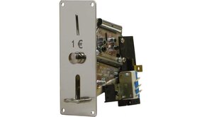 Muntproever met microschakelaar voor 1 euro Muntproever met microschakelaar voor 1 euro