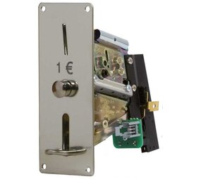 Muntproever met microschakelaar voor jeton 25 mm