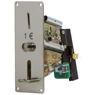 Muntproever met microschakelaar voor jeton 25 mm