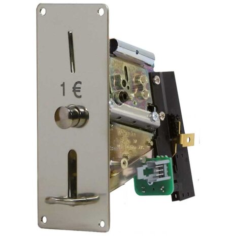 Muntproever met microschakelaar voor jeton 25 mm Muntproever met microschakelaar voor jeton 25 mm