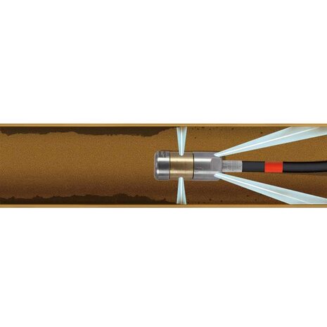 Rioolsproeier roterend ST-49, 3/8" IG, 4xA - 3xZ, 060 Rioolsproeier roterend ST-49, 3/8" IG, 4xA - 3xZ, 060