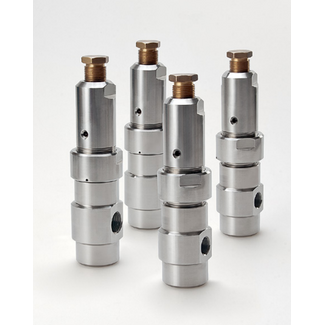 Drukregelaar in/uit 1/2"F - bypass 3/4" 40-200 bar - 0-70l/m