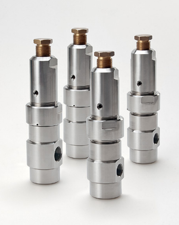 Drukregelaar in/uit 1/2"F - bypass 3/4" 40-200 bar - 0-70l/m