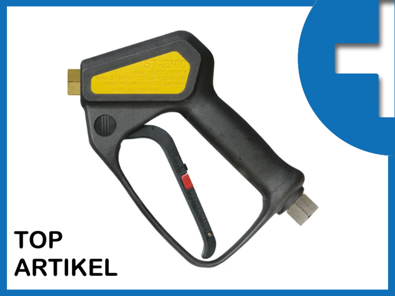 Suttner Pistool ST-2300, 3/8" IG - 1/4" IG, 310 bar Suttner Pistool ST-2300, 3/8" IG - 1/4" IG, 310 bar