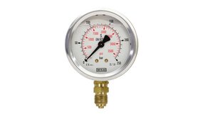 Manometer WIKA, 1/4" AG, 0 - 160 bar, 63 mm Manometer WIKA, 1/4" AG, 0 - 160 bar, 63 mm