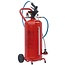 Schuimer, 100 liter, rood gelakt