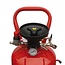 Schuimer, 100 liter, rood gelakt