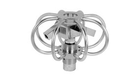 Mangat- en leidingreiniger TYR-2S, 3/8" IG, 75 mm Mangat- en leidingreiniger TYR-2S, 3/8" IG, 75 mm