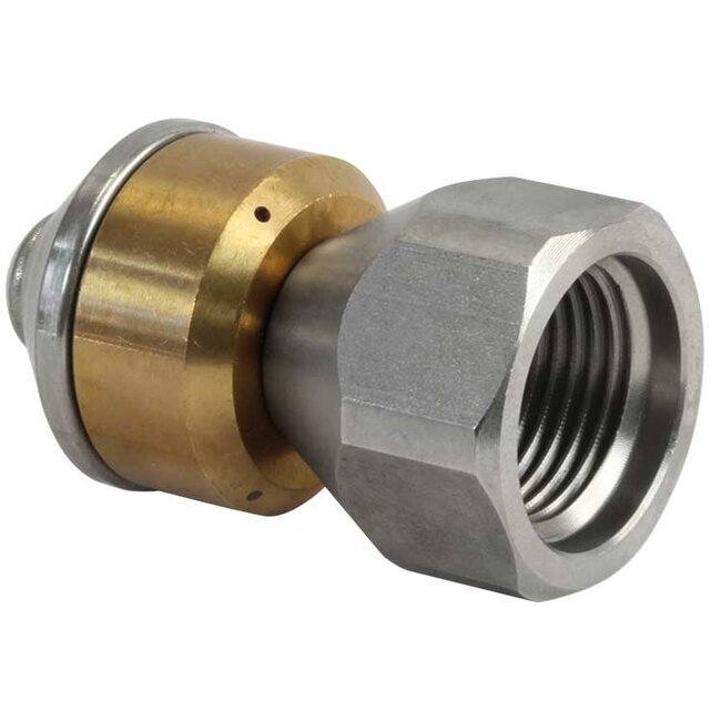 Rioolsproeier roterend ST-49.1, 3/8" IG, 3xA - 1xV, 180