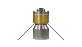 Rioolsproeier roterend ST-49.1, 1/4" IG, 040 Rioolsproeier roterend ST-49.1, 1/4" IG, 040