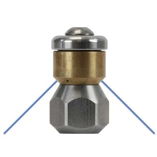 Rioolsproeier roterend ST-49.1, 1/8" IG, 060