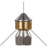 Rioolsproeier roterend ST-49.1, 3/8" IG, 150