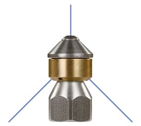 Rioolsproeier roterend ST-49.1, 3/8" IG, 150 Rioolsproeier roterend ST-49.1, 3/8" IG, 150