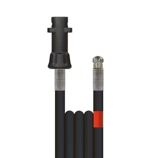 DN05 rioolslang, 10 m, Flexy, Bajonett-K - 3x0.8