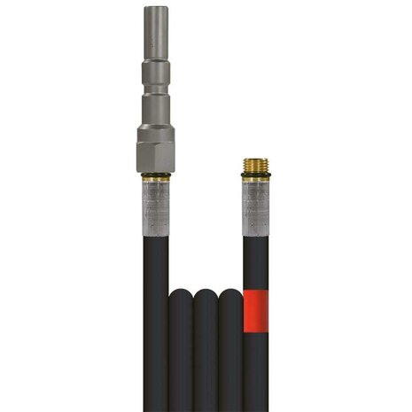 DN06 rioolslang, 25 m, Flexy, KW-PROFI - 1/4" AG DN06 rioolslang, 25 m, Flexy, KW-PROFI - 1/4" AG