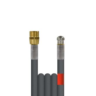 DN06 rioolslang, 15 m, Flexy, M22 AG - 3x1.0