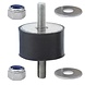 Trildemper 50x30, M10x28 Trildemper 50x30, M10x28