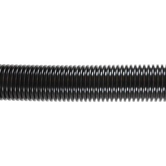 Slang, 38 mm, per meter, zwart