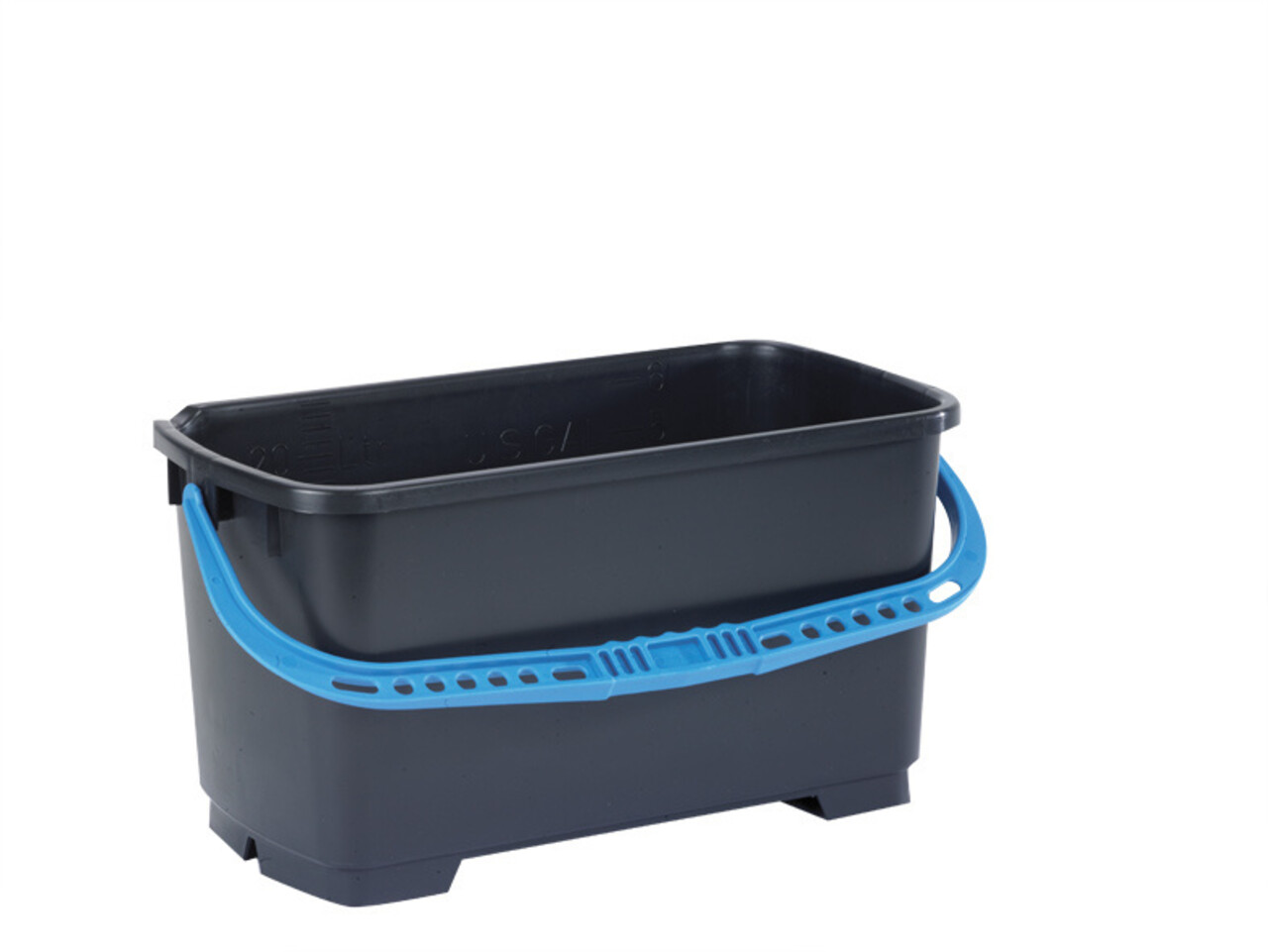 Moerman PROFI EMMER ZWART MET TURQUOISE HANDVAT 22L - 6 GALLONS Moerman PROFI EMMER ZWART MET TURQUOISE HANDVAT 22L - 6 GALLONS
