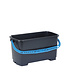 Moerman PROFI EMMER ZWART MET TURQUOISE HANDVAT 22L - 6 GALLONS Moerman PROFI EMMER ZWART MET TURQUOISE HANDVAT 22L - 6 GALLONS