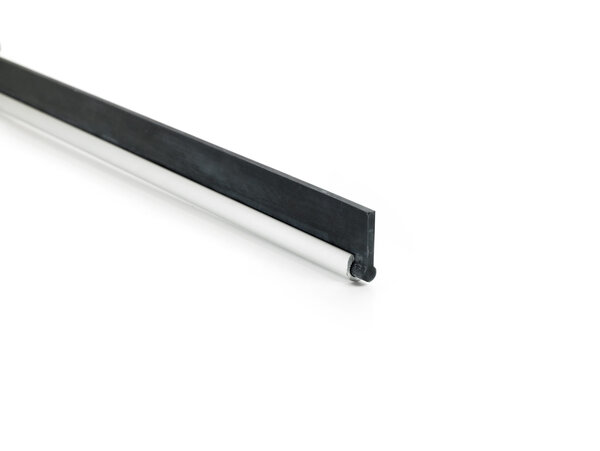 Moerman 	ALUMINIUM RAIL MET DURA-FLEX SOFT RUBBER Moerman 	ALUMINIUM RAIL MET DURA-FLEX SOFT RUBBER