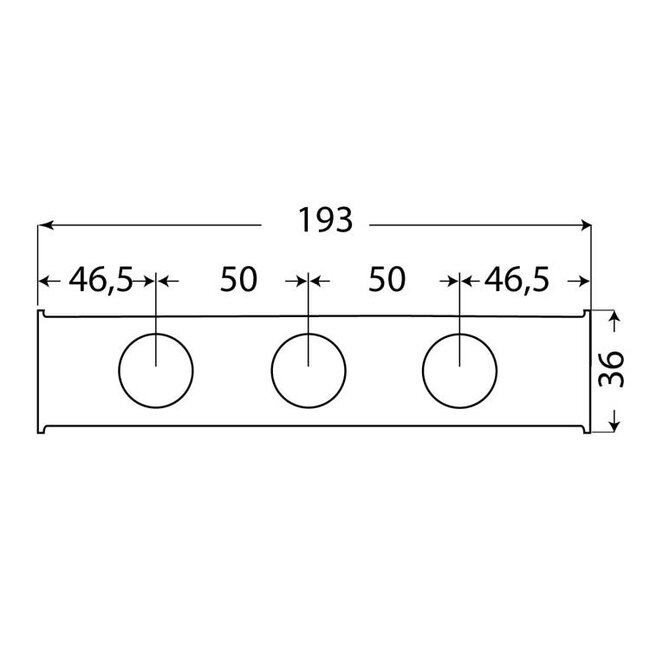 Collector 2x 1" - 3x1/2"IG RVS
