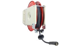 Slangoproller Staal gelakt incl slang 40m - M22 Slangoproller Staal gelakt incl slang 40m - M22