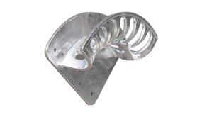 Slang wandhouder, aluminium XL Slang wandhouder, aluminium XL