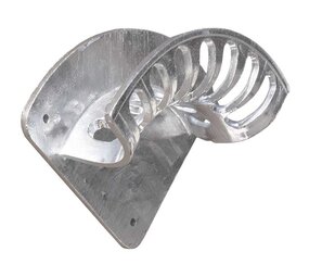 Slang wandhouder, aluminium XL Slang wandhouder, aluminium XL