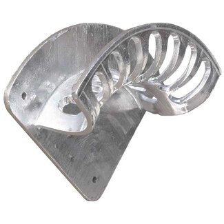 Slang wandhouder, aluminium XL