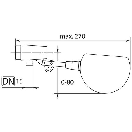 Vlotterrventiel ST-8 1/2 met Bal Vlotterrventiel ST-8 1/2 met Bal