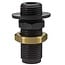 Adapter 1/2"AG : 1/2"AG PVC voor vlotter