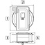 Slangafroller ST-30 DN10, 3/8" IG, 28 m