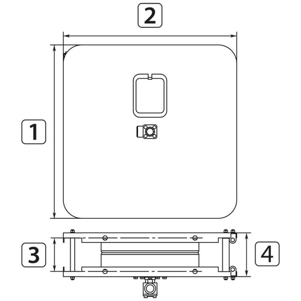 Slanghaspel  ST-20-300 E:3/8 A:1/2F Slanghaspel  ST-20-300 E:3/8 A:1/2F