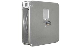 Slanghaspel RVS ST-20-300 E:3/8 A:1/2F Slanghaspel RVS ST-20-300 E:3/8 A:1/2F