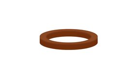 BACK RING 10,2x13,9x1,2 MM BRONZE
