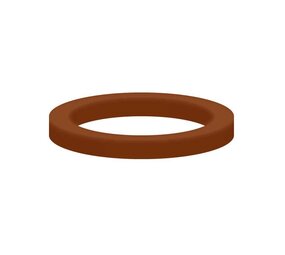 BACK RING 10,2x13,9x1,2 MM BRONZE