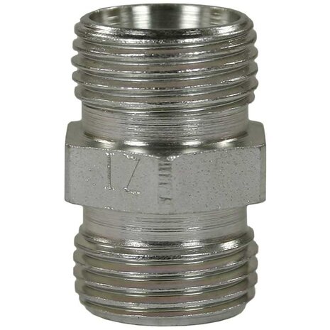 SCREW CONNECTOR M18X15,M ZINC-PLATED STEEL