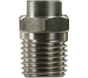 HOGEDRUKMONDSTUK 1/4" M BSP 15°