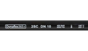 Dynaflex 365+ - DN10 - 2SC - Zwart per meter Dynaflex 365+ - DN10 - 2SC - Zwart per meter