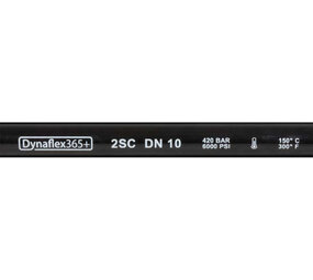 Dynaflex 365+ - DN10 - 2SC - Zwart per meter Dynaflex 365+ - DN10 - 2SC - Zwart per meter