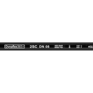 Dynaflex 365+ - DN8 - 2SC - Zwart per meter
