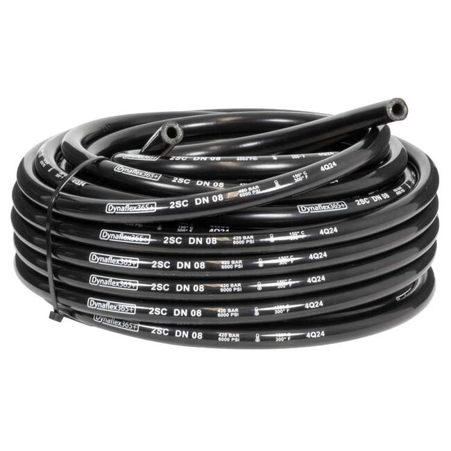 Dynaflex 365+ - DN8 - 2SC - Zwart per meter