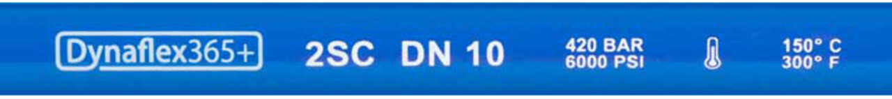 Dynaflex 365+ - DN10 - 2SC - Blauw per meter Dynaflex 365+ - DN10 - 2SC - Blauw per meter