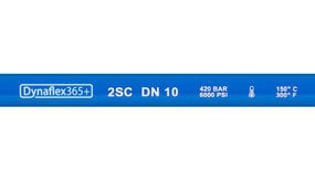 Dynaflex 365+ - DN10 - 2SC - Blauw per meter Dynaflex 365+ - DN10 - 2SC - Blauw per meter