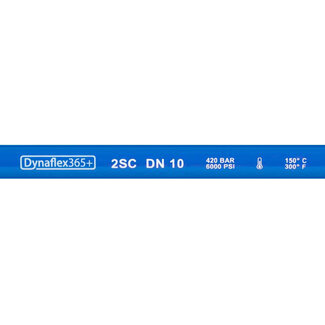 Dynaflex 365+ - DN10 - 2SC - Blauw per meter